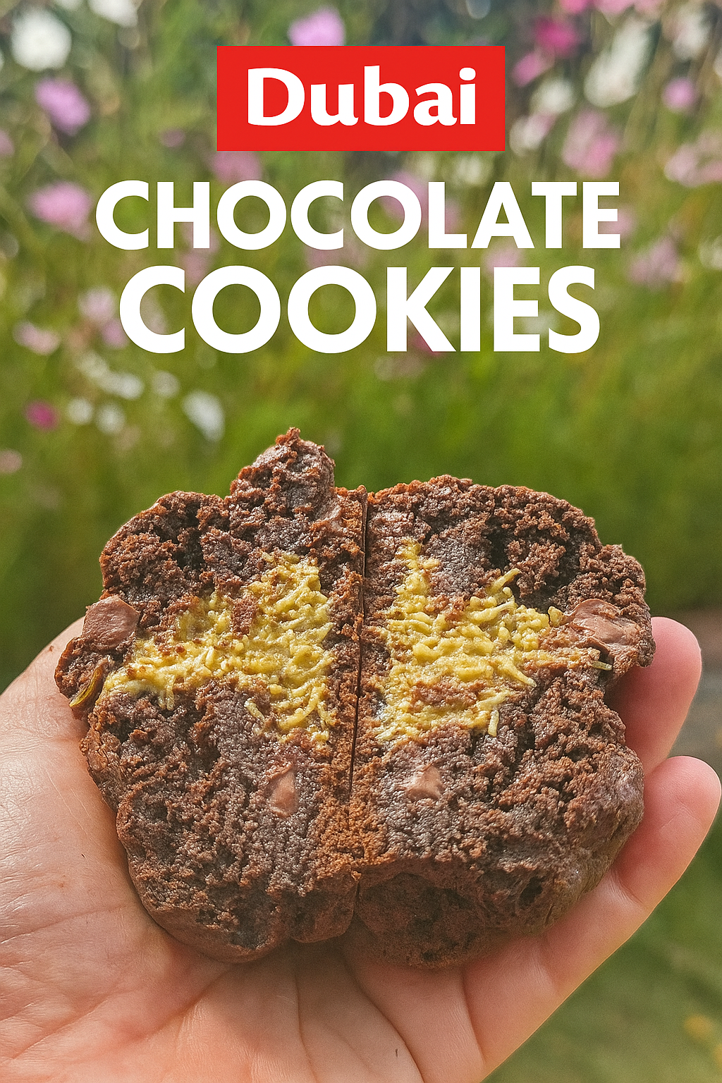 Dubai chocolate cookie